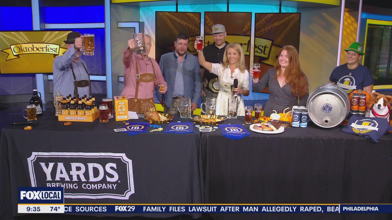 Getting ready for Oktoberfest celebrations!