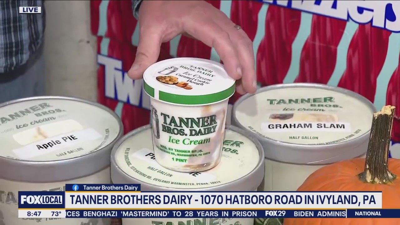 Ivyland's Tanner Brothers Dairy serving up fall ice cream flavors