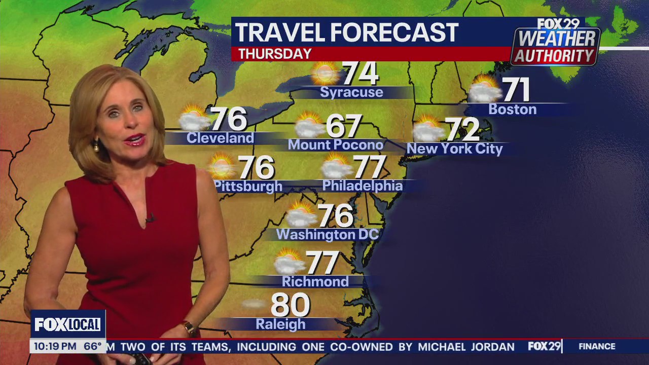 Weather Authority: Wednesday 10 pm forecast