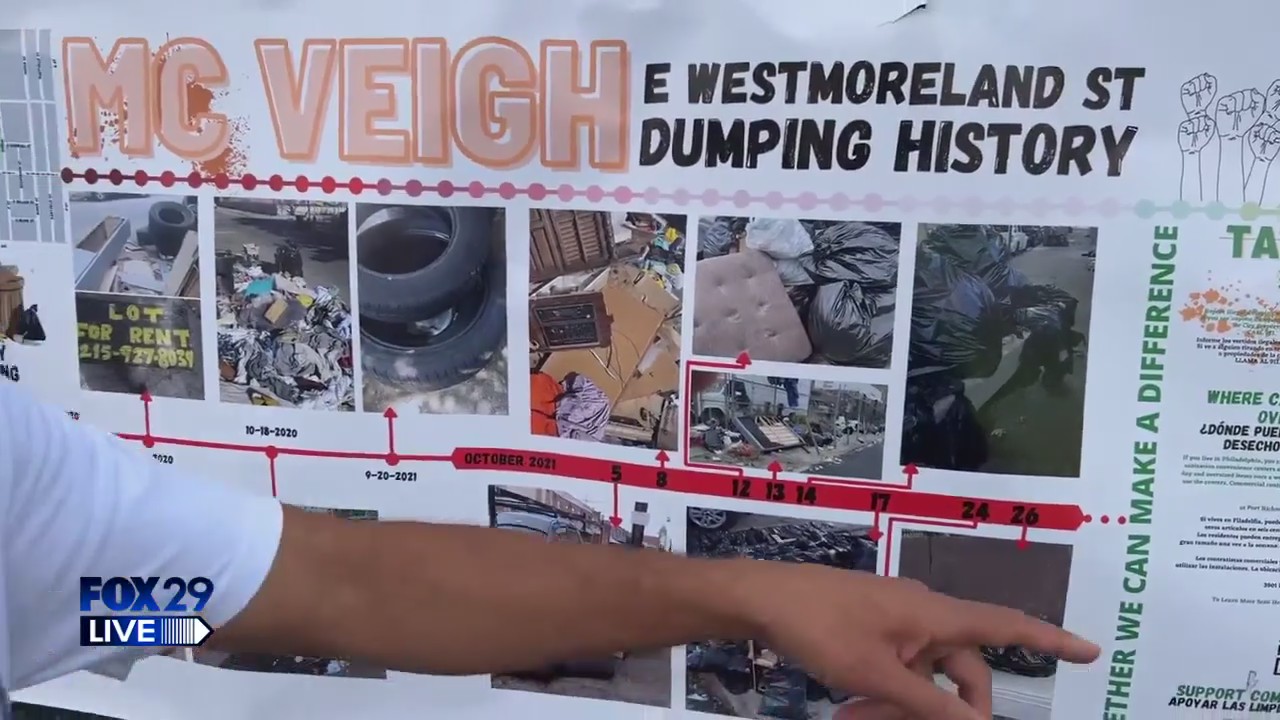 FOX 29 Live: A birthday for illegal dumping?