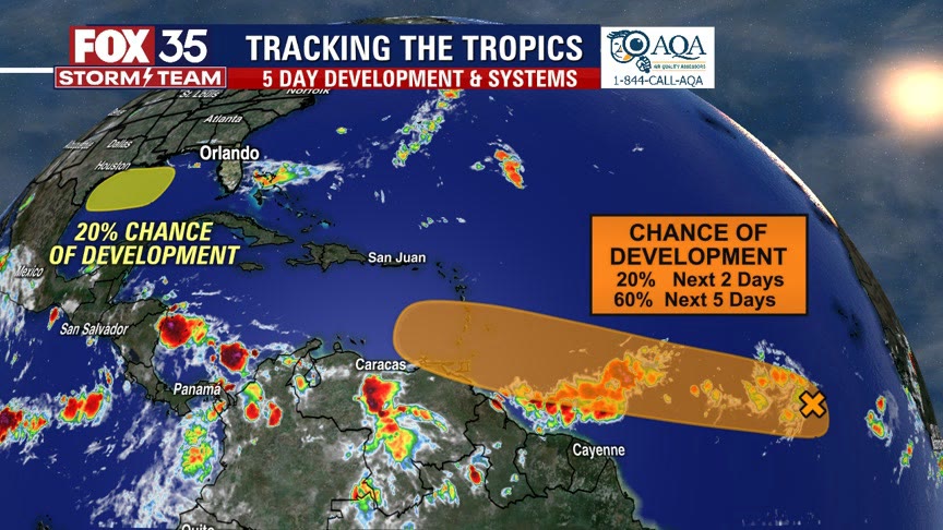 Tropical depression expected to form early next week: Will it become 'Bonnie'?