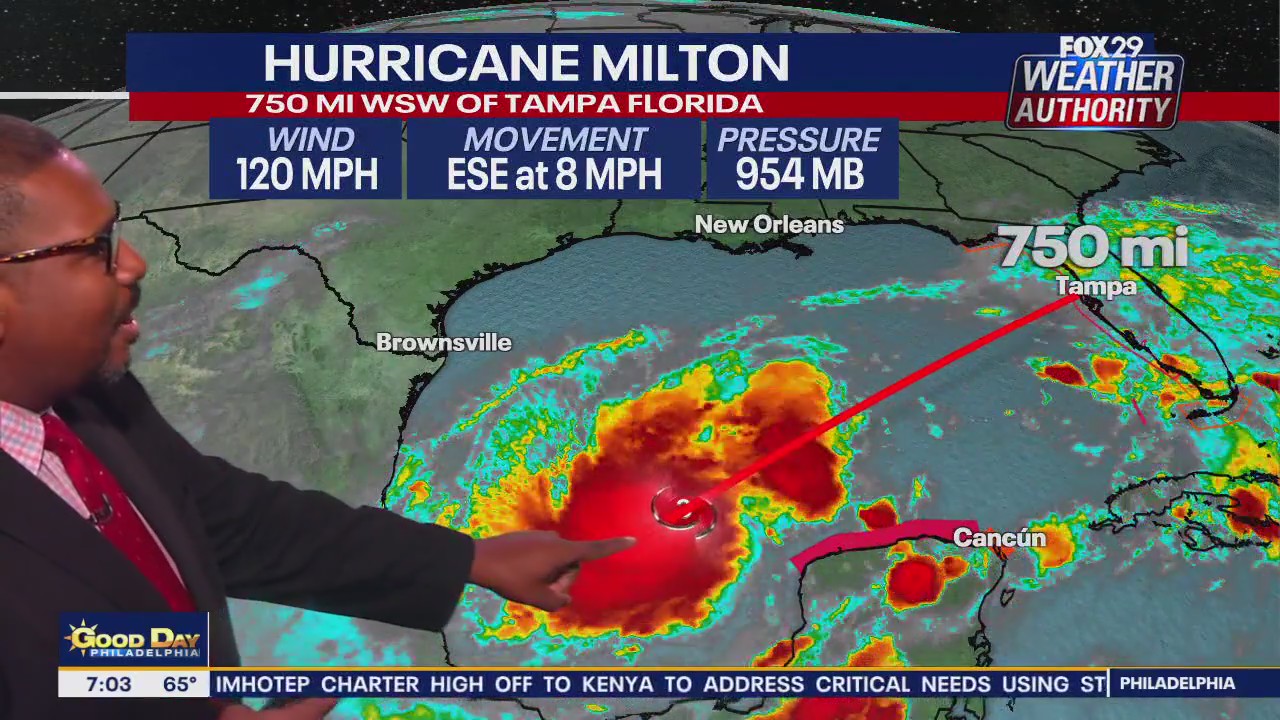 Weather Authority: Monday morning forecast