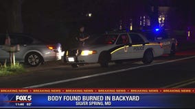 Man found dead in backyard after catching fire in Silver Spring, officials say