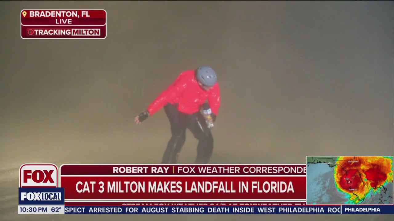 Hurricane Milton makes landfall lashing SW Florida