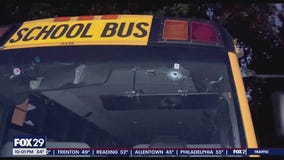 Video shows suspects after shots fired into school bus in Coatesville