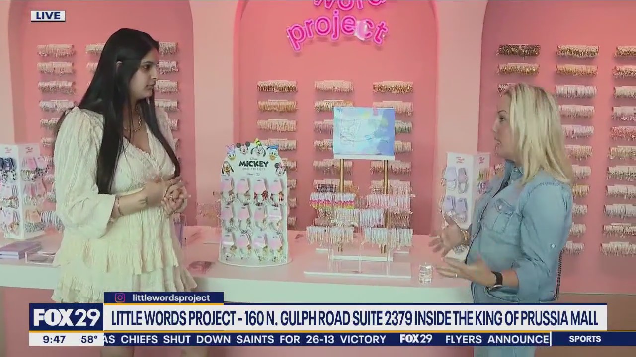 Cute bracelets at Little Words Project