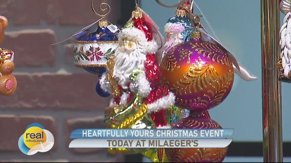 HeARTfully Yours Christmas Event today at Milaeger's