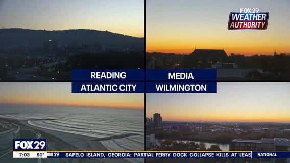 Weather Authority: Monday morning forecast