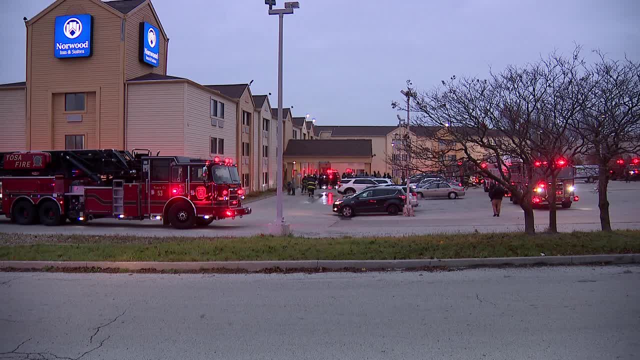 Milwaukee Norwood Inn and Suites hotel fire