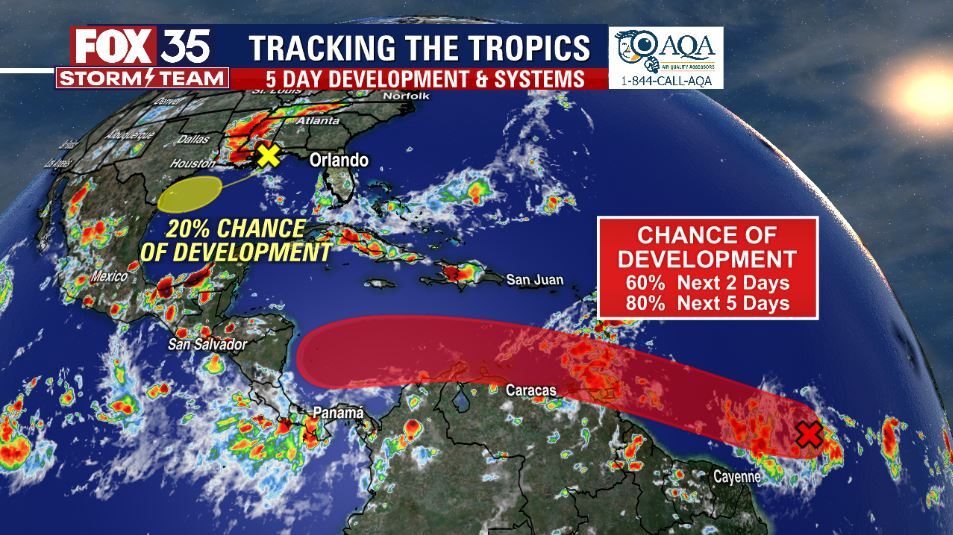 Tracking The Tropics Forecast: June 26, 2022