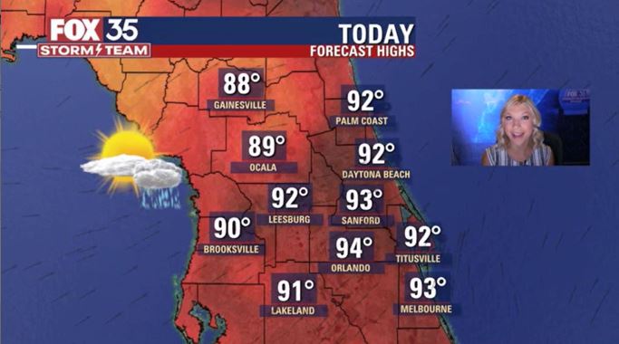 Weather Forecast: July 10, 2022