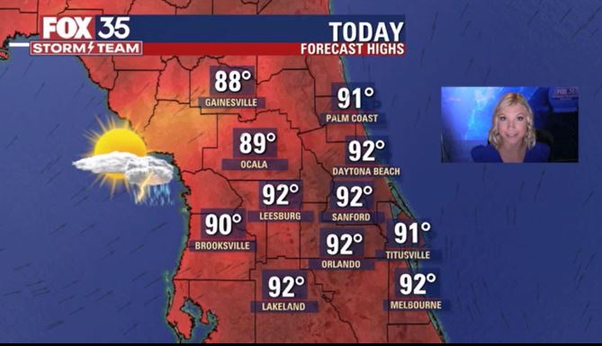 Weather Forecast: July 11, 2022