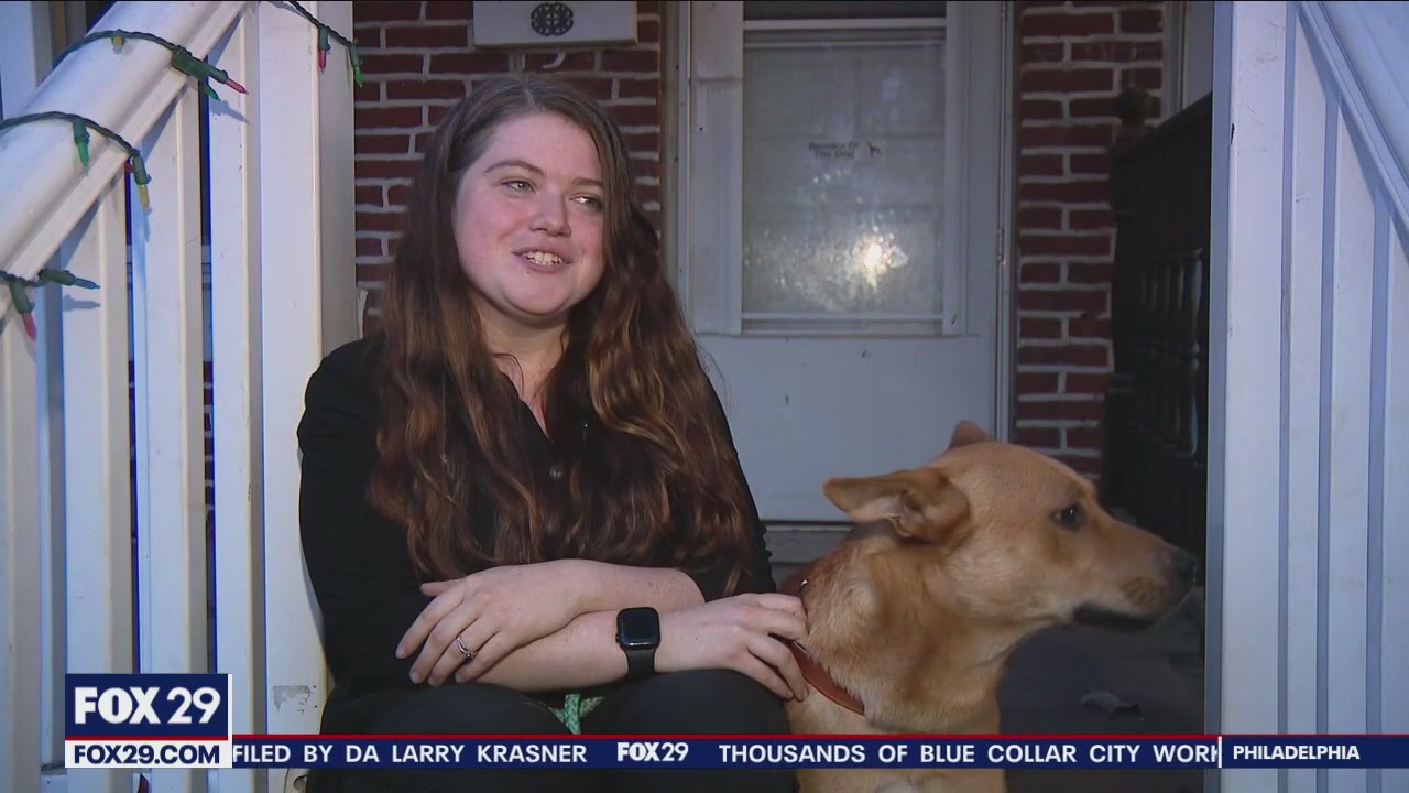 Rescue dog saves Delco family from scary situation | FOX 29 Philadelphia