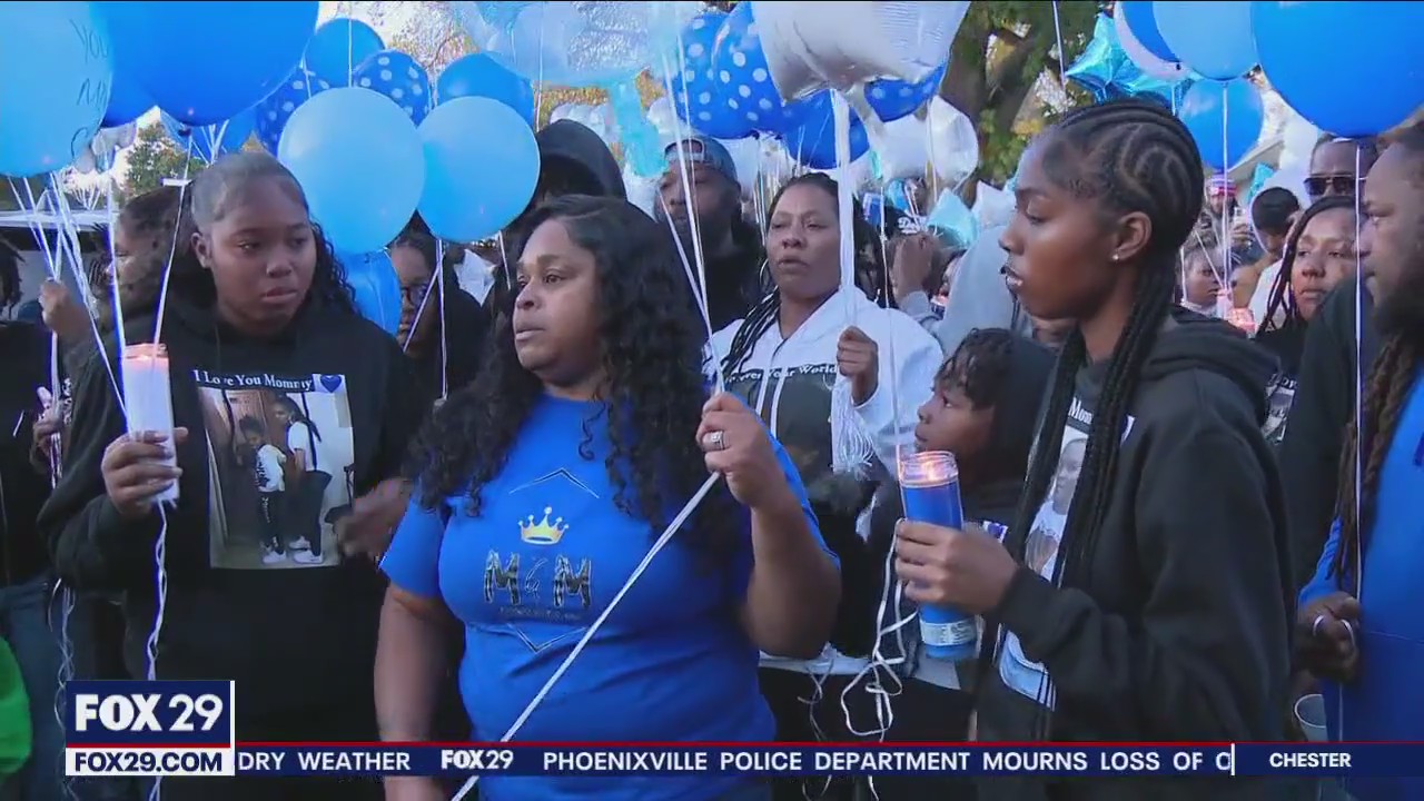 Vigil held for mom of 5 shot to death in Millville | FOX 29 Philadelphia