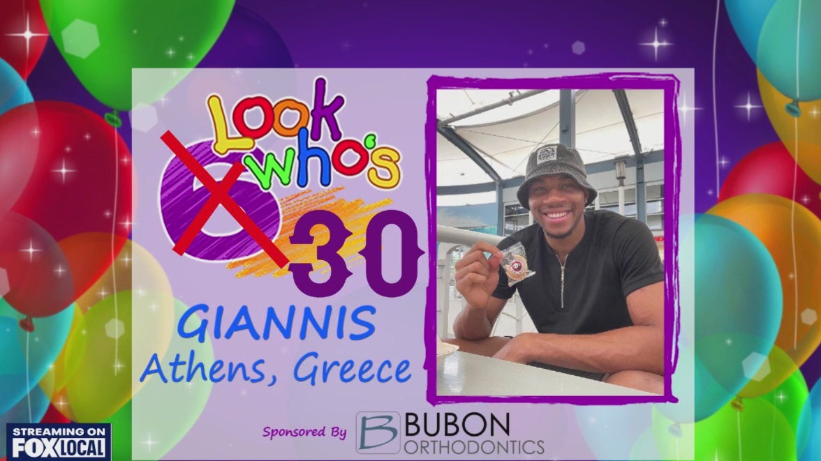 Giannis Antetokounmpo turns 30