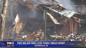 Several fires break out in Fairfax County; more than 100 displaced from senior living apartments