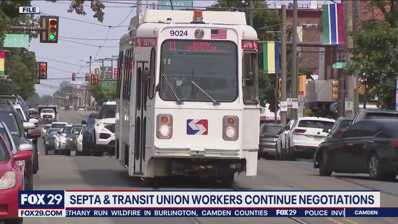 Transit Union SEPTA Transit union workers continue negotiations into Monday | FOX 29 ...