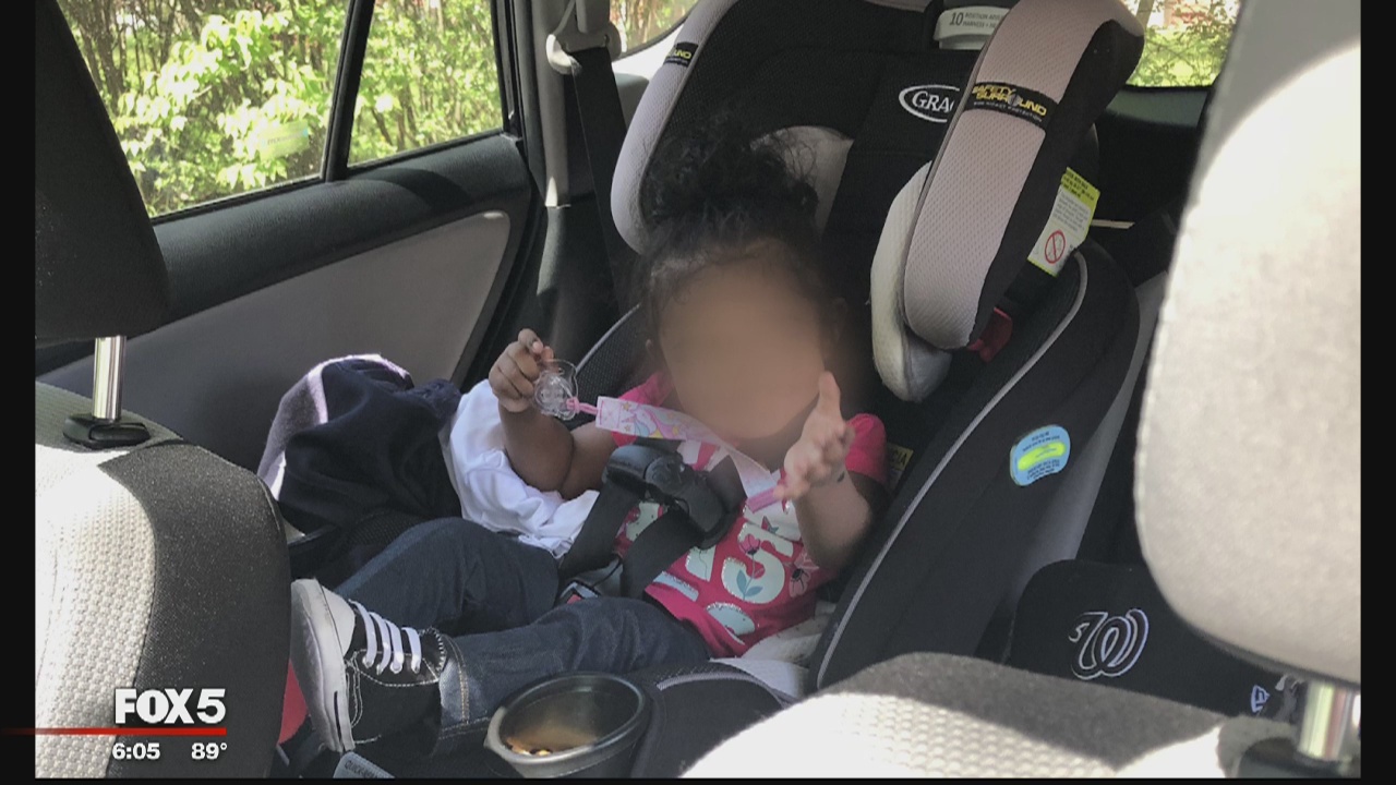 Prince George's County police officer rescues baby car left in hot vehicle for hours