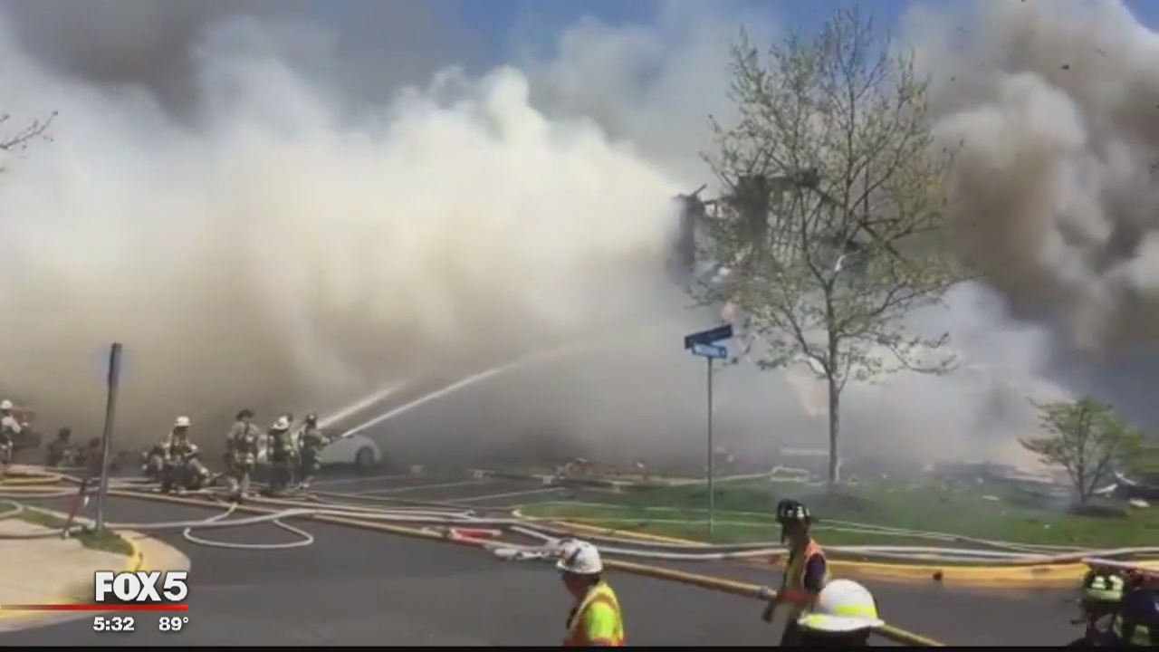 Over 100 displaced after several fires in Fairfax County | FOX 5 DC