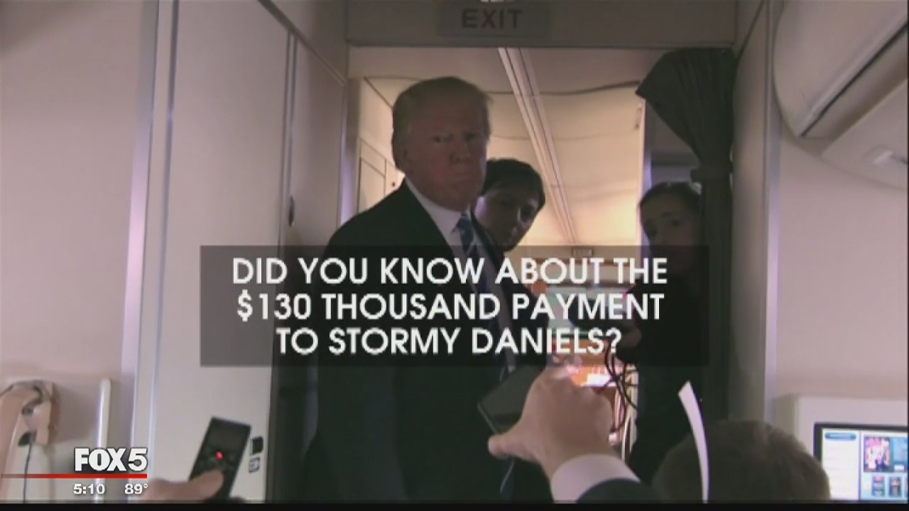 President Trump tweets about Giuliani's claim he reimbursed Cohen for Stormy Daniels payment