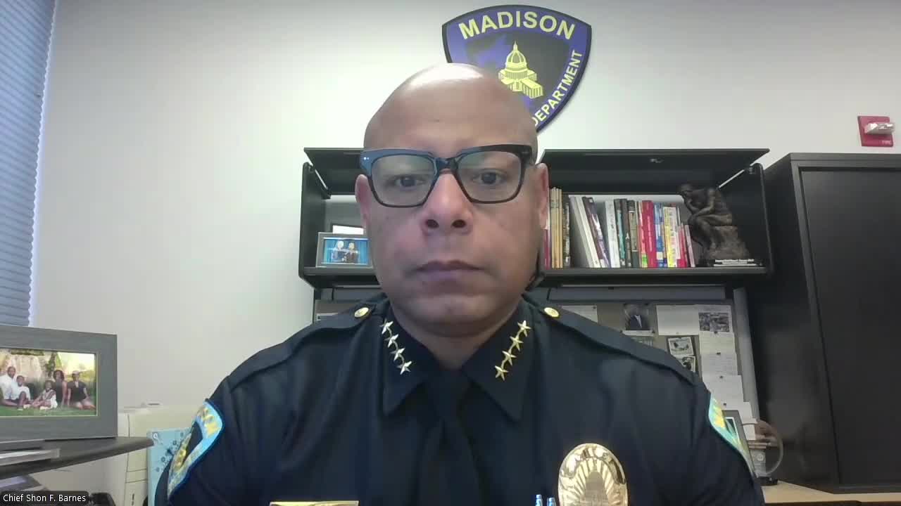 Madison Police Chief Shon Barnes interview with FOX6