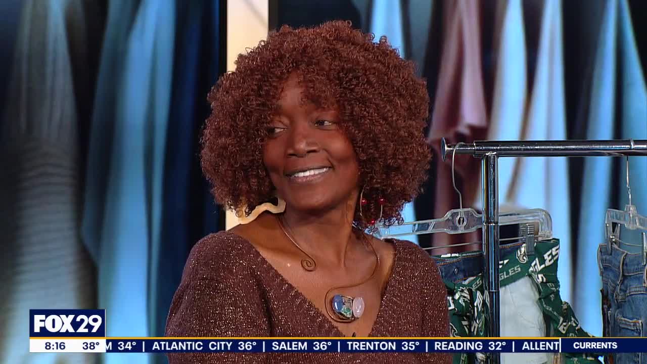 Local designer showcases her wearable, upcycled art collection