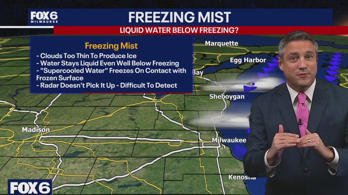 What is freezing mist? How is it created? | FOX6 Milwaukee