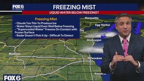 What is freezing mist? How is it created?