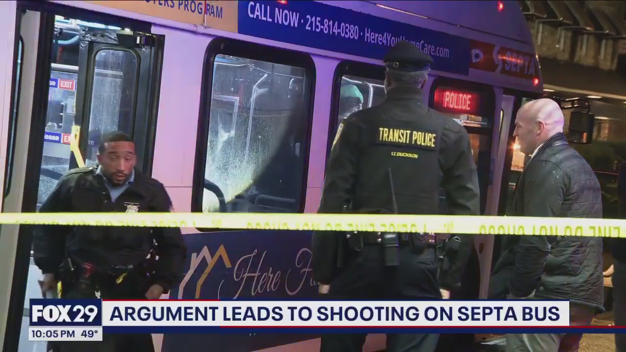 Argument on SEPTA bus leads to man being shot | FOX 29 Philadelphia