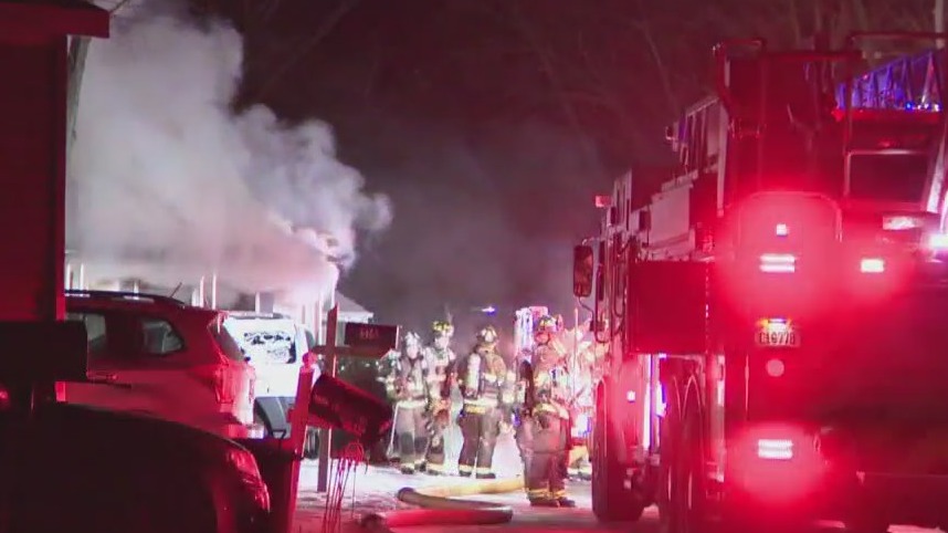 Waukesha mobile home fire, 1 dead
