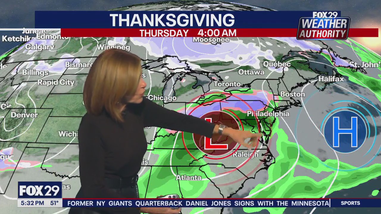 Weather Authority: 5 p.m. Wednesday forecast