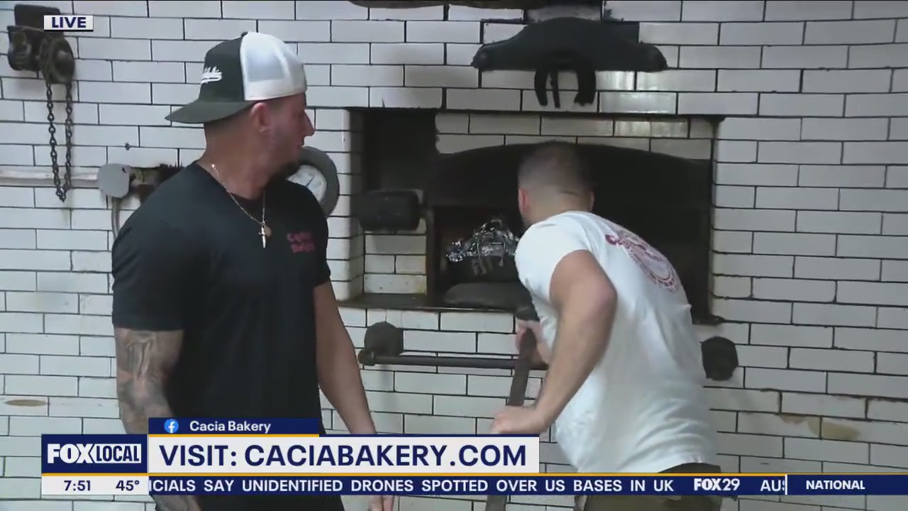 Cacia's Bakery cooks customer's turkeys in their oven