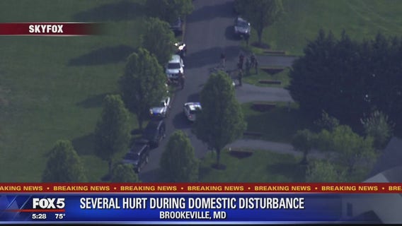 Montgomery County police respond to reported domestic disturbance, shooting, officials say