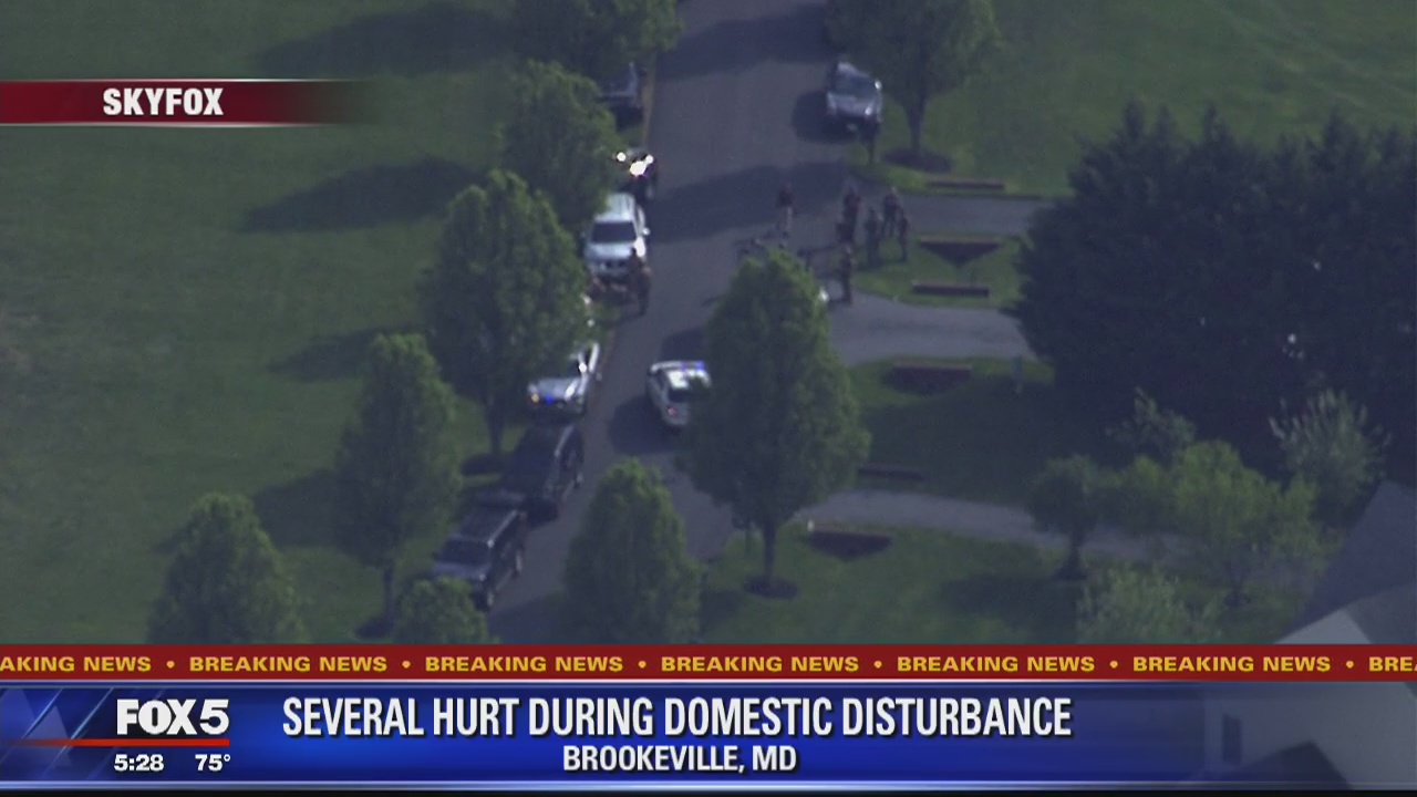 Montgomery County police respond to reported domestic disturbance, shooting, officials say