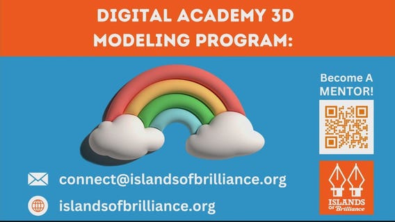 3D Modeling workshops at Islands of Brilliance