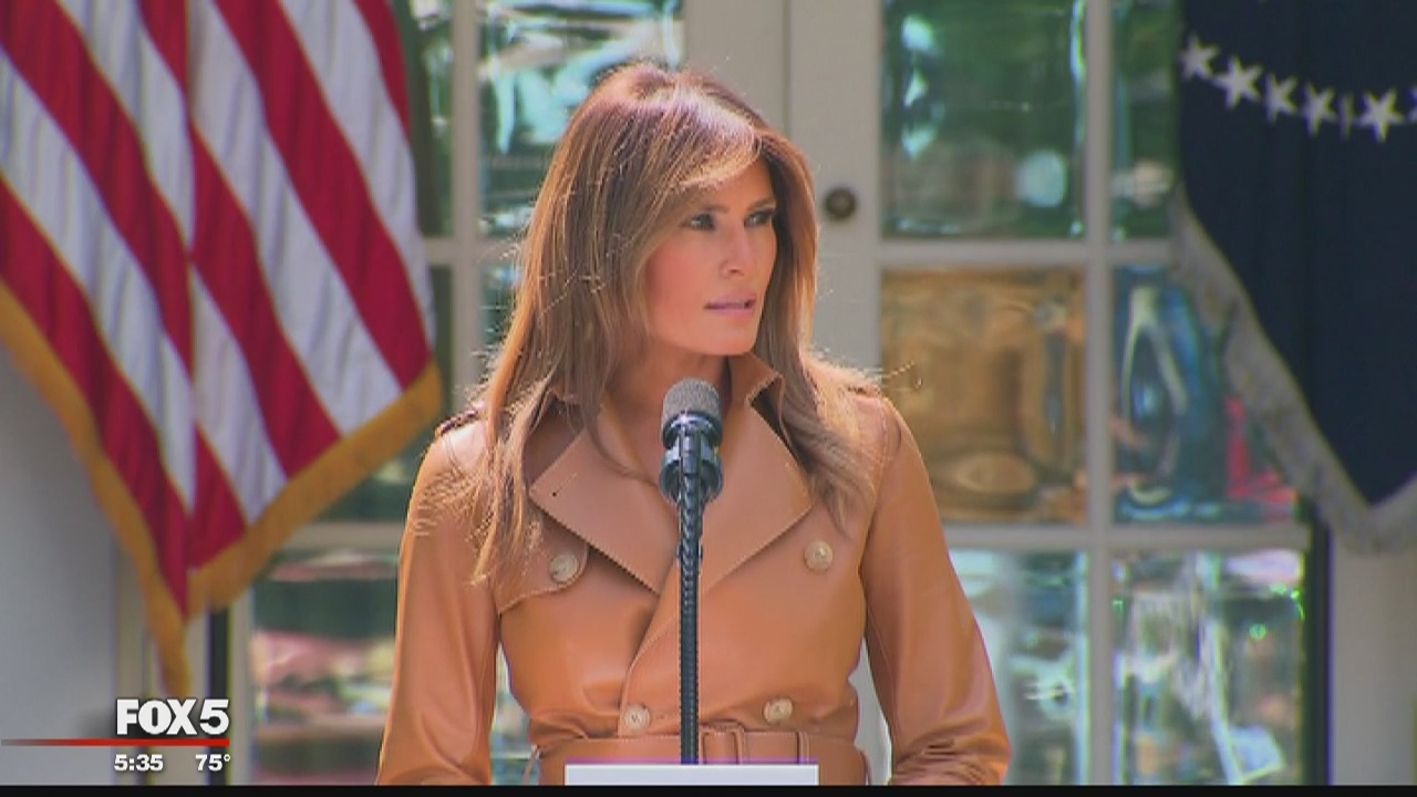 Melania Trump launches 'BE BEST' awareness campaign for kids