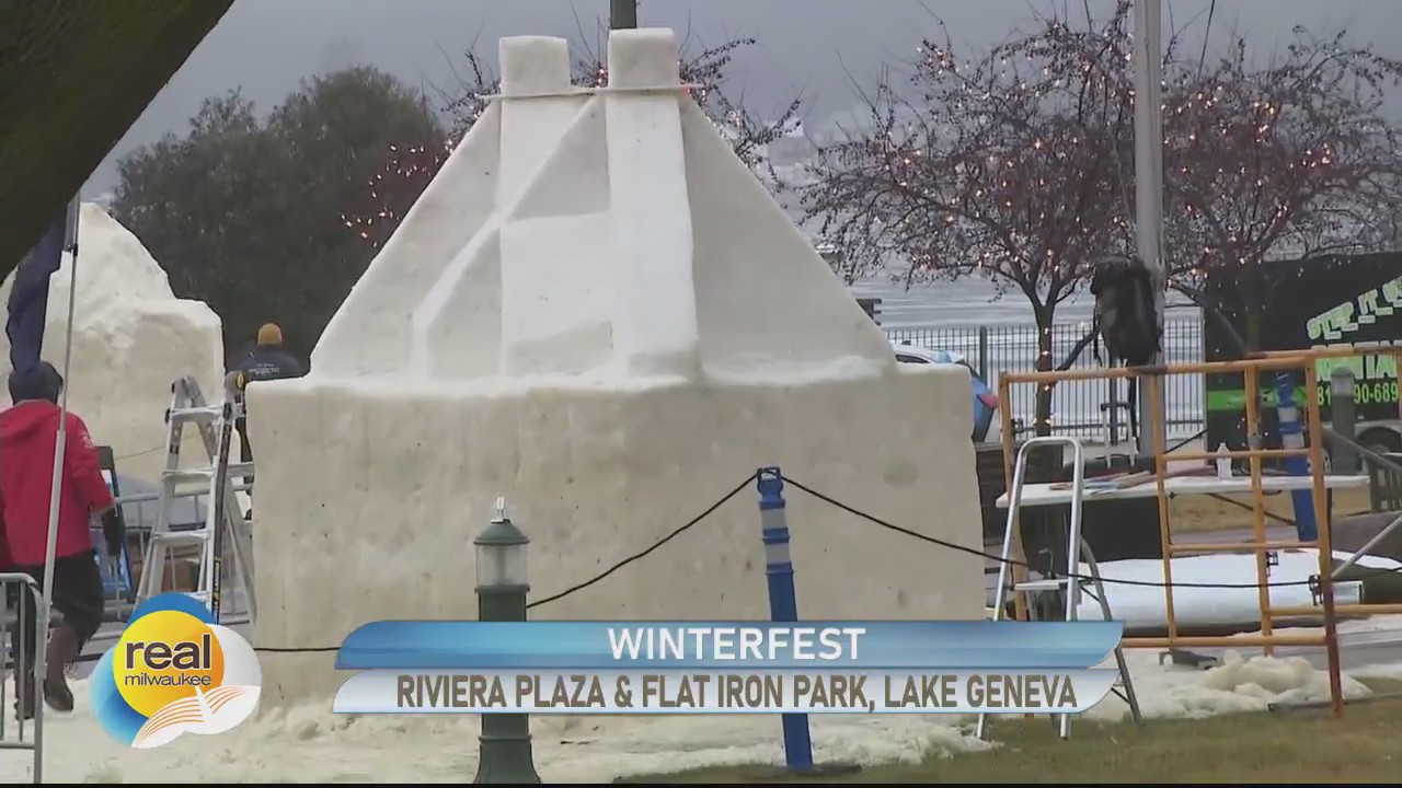 America?s Snow Sculpting Invitational at Winterfest in Lake Geneva