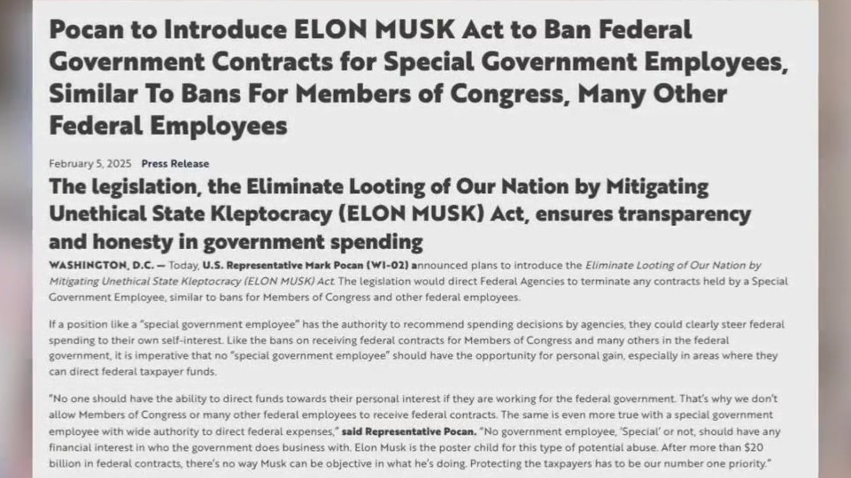 Protests over DOGE spending cuts, WI lawmakers respond