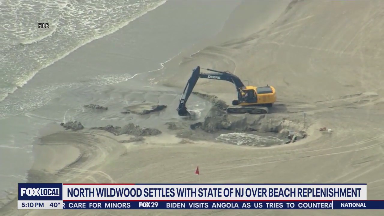 North Wildwood settles with State of N.J. over beach replenishment