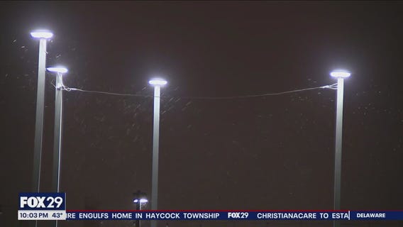 Drivers beware as first winter system arrives in Philly