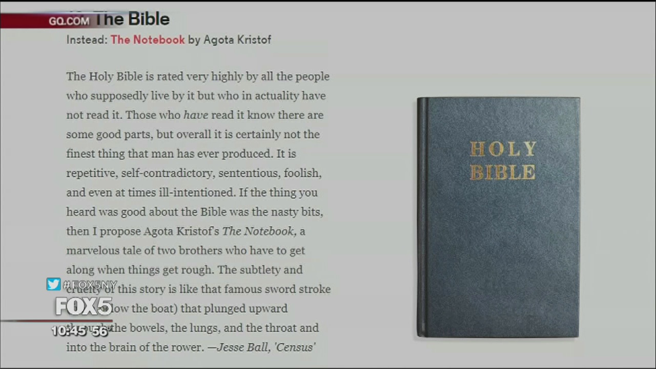 GQ: Skip the Bible