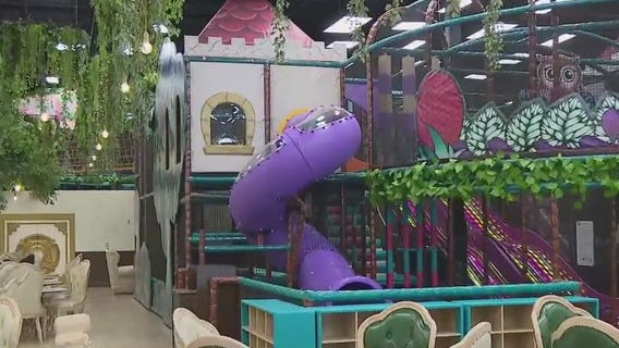 Interactive play areas at Kidcadia
