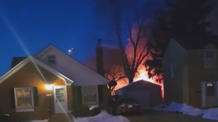 Racine house fire, neighbors respond