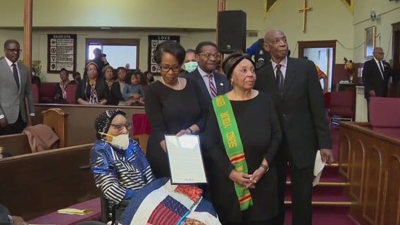 Milwaukee church celebrates 'Six Triple Eight' service member