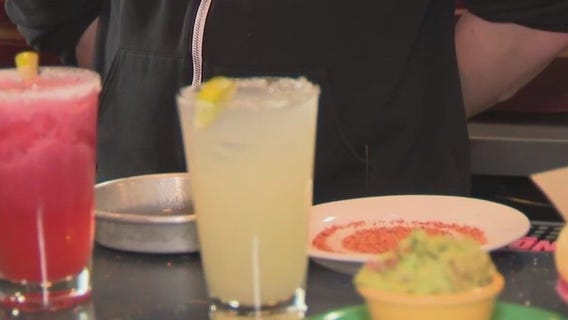 Mexican cuisine and margaritas
