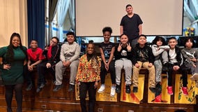 Students honor famous Black Americans