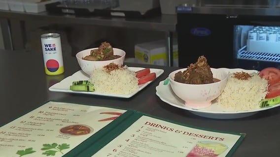 Dishes with tangy spices