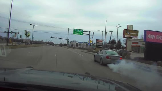 Greenfield police chase, crash