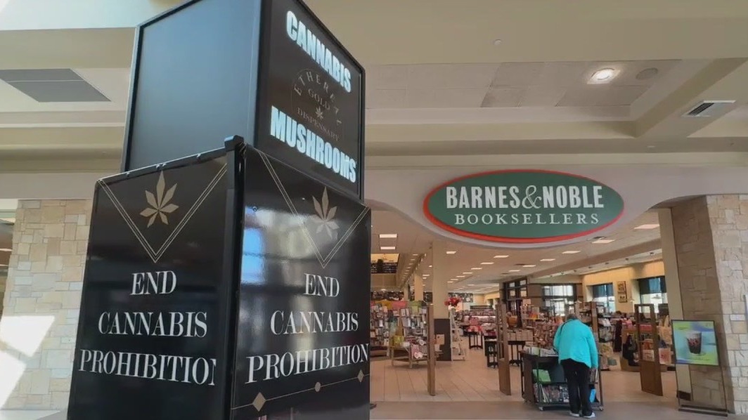 Cannabis kiosk at Brookfield Square