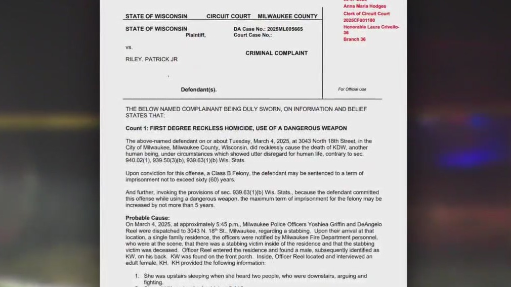 Milwaukee stabbing, woman mourns loss of son